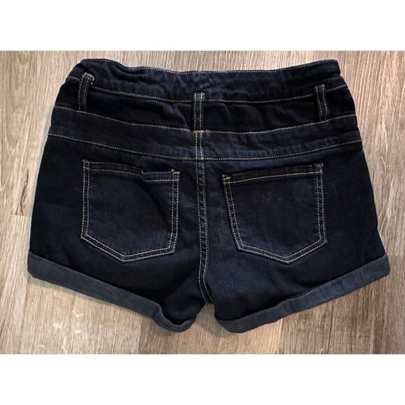 Mossimo Dark Jean Shorts Size 2/26 - Picture 4 of 4